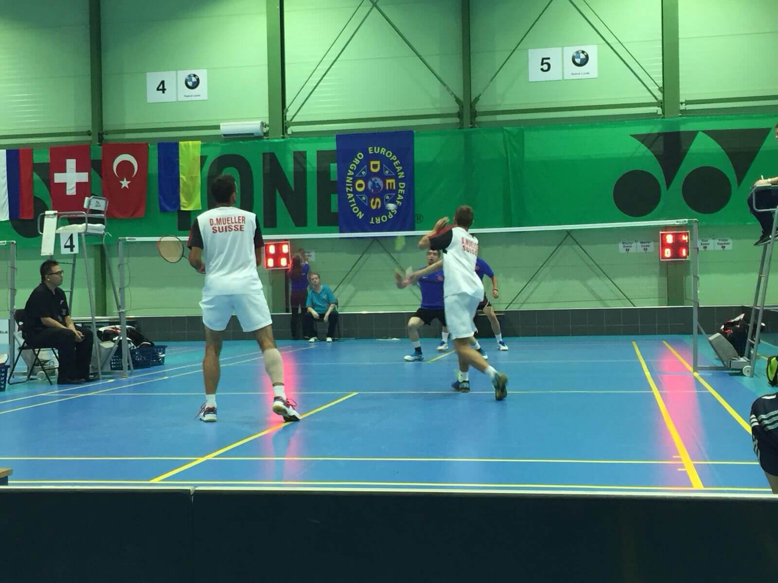 8. EM Badminton 2018 Swiss Deaf Sport